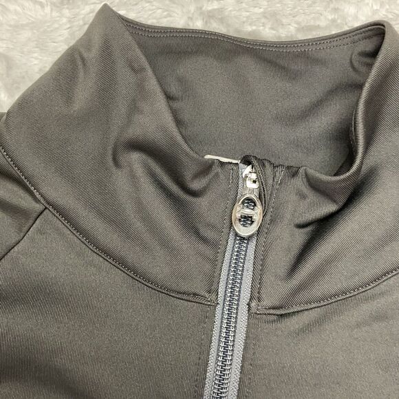 Under Armour UA All Seasons Gear Jacket Women's Medium/Large Gray Mock Neck Zip - Picture 4 of 10